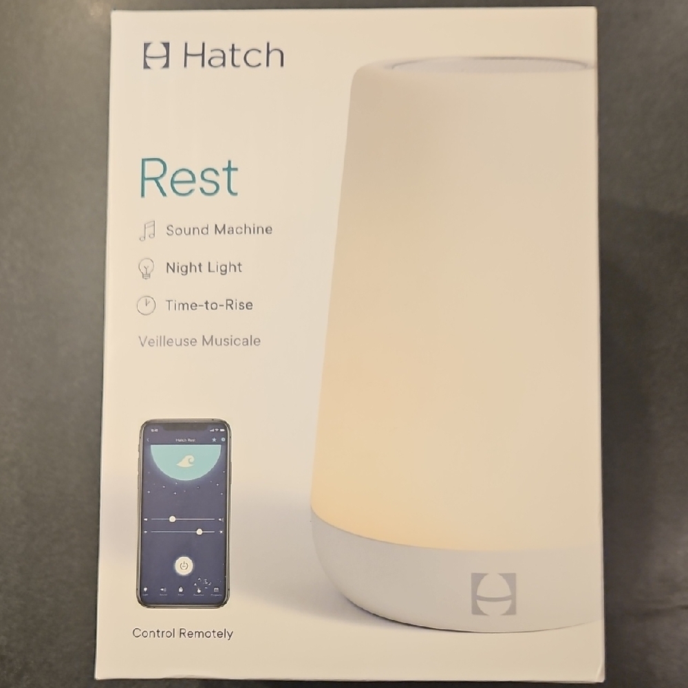 Hatch Rest White Sound Machine and Night Light